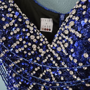 Unique Bejeweled Midnight Era Bodysuit | Sparkly Celebrity Inspired Rhinestone Bodysuit | Taylor Concert Tour Outfit Replica