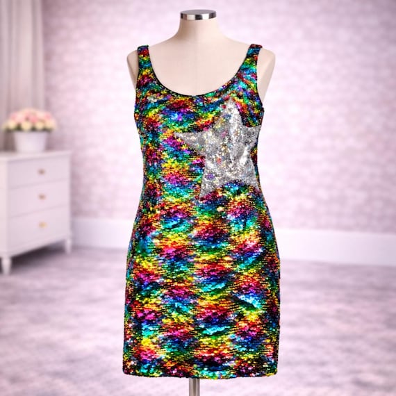 glitter tank dress Cheryl Creations Girls Sequin Tank Dress Silver / S