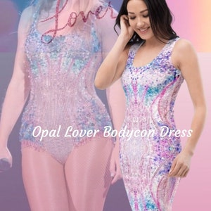 Lover Era Taylor Inspired Dress | Cruel Summer Inspired Rhinestone Print Dress | Unique Lover Era Outfit for ERAS Tour | Swift Costume