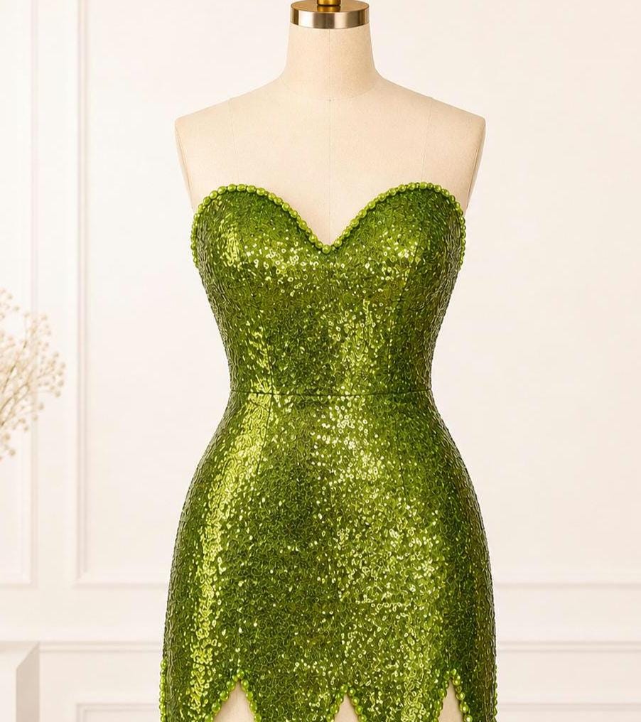 Green Tinkerbell Dress Women