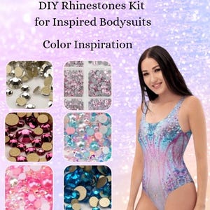 DIY Rhinestone Kit for Taylor Inspired Bodysuits | Embellish Your Eras Tour Leotard with This Sparkle Kit- Bodysuits Sold Separately