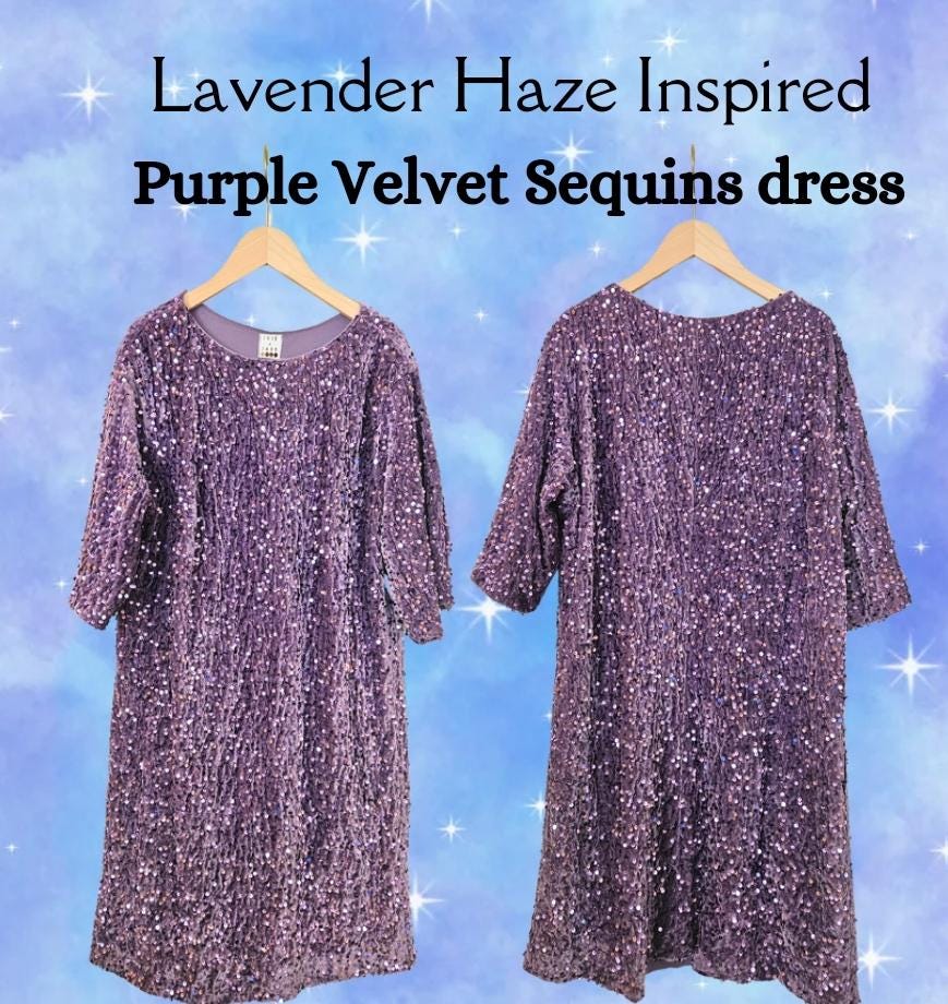 lavender haze shirt dress Your ever-important guide to the new Midnights Shirt Dress. Currently  called Purple Sequin in the app but we have already accepted a petition  to rename after the weekend to Lavender Sequin because