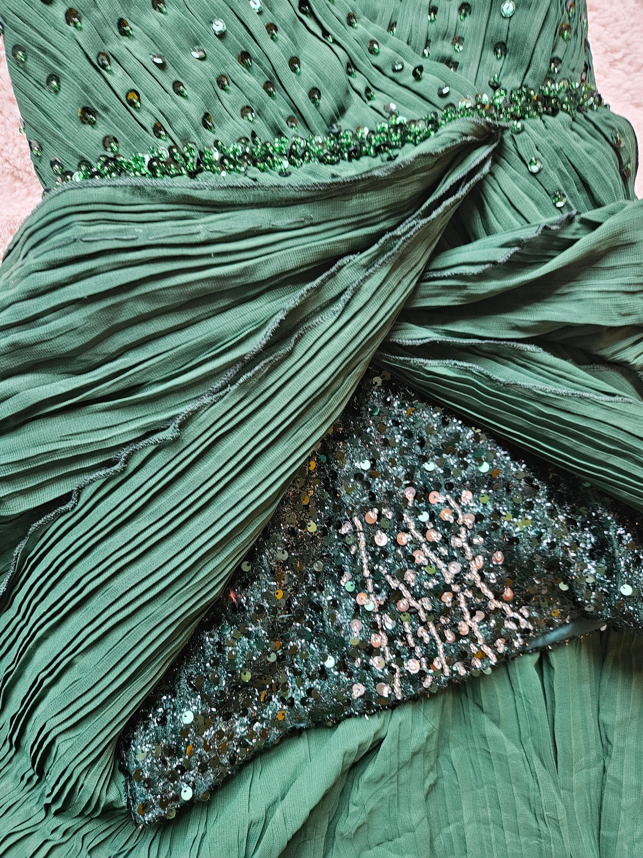 slim fit dress slacks Eras Surprise Song Green Cap Sleeve Dress Sticker, A Sticker for Every Era