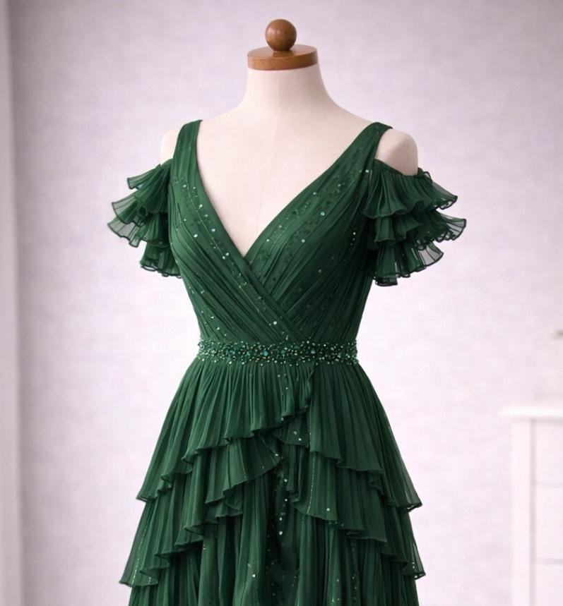 Eras Tour Green Dress - Etsy