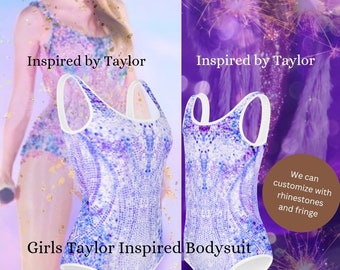 GIRLS Lover Meets Midnights Bodysuit | Youth Taylor Inspired Cruel Summer Leotard | Tween Midnights Era Outfit | Swift Teen ERAs Tour Outfit