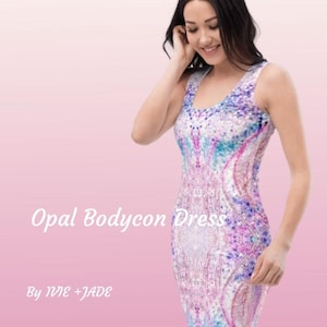 Taylor Inspired Rhinestone Print Bodycon Dress | Unique Concert Tour Outfit | Pop Star Costume
