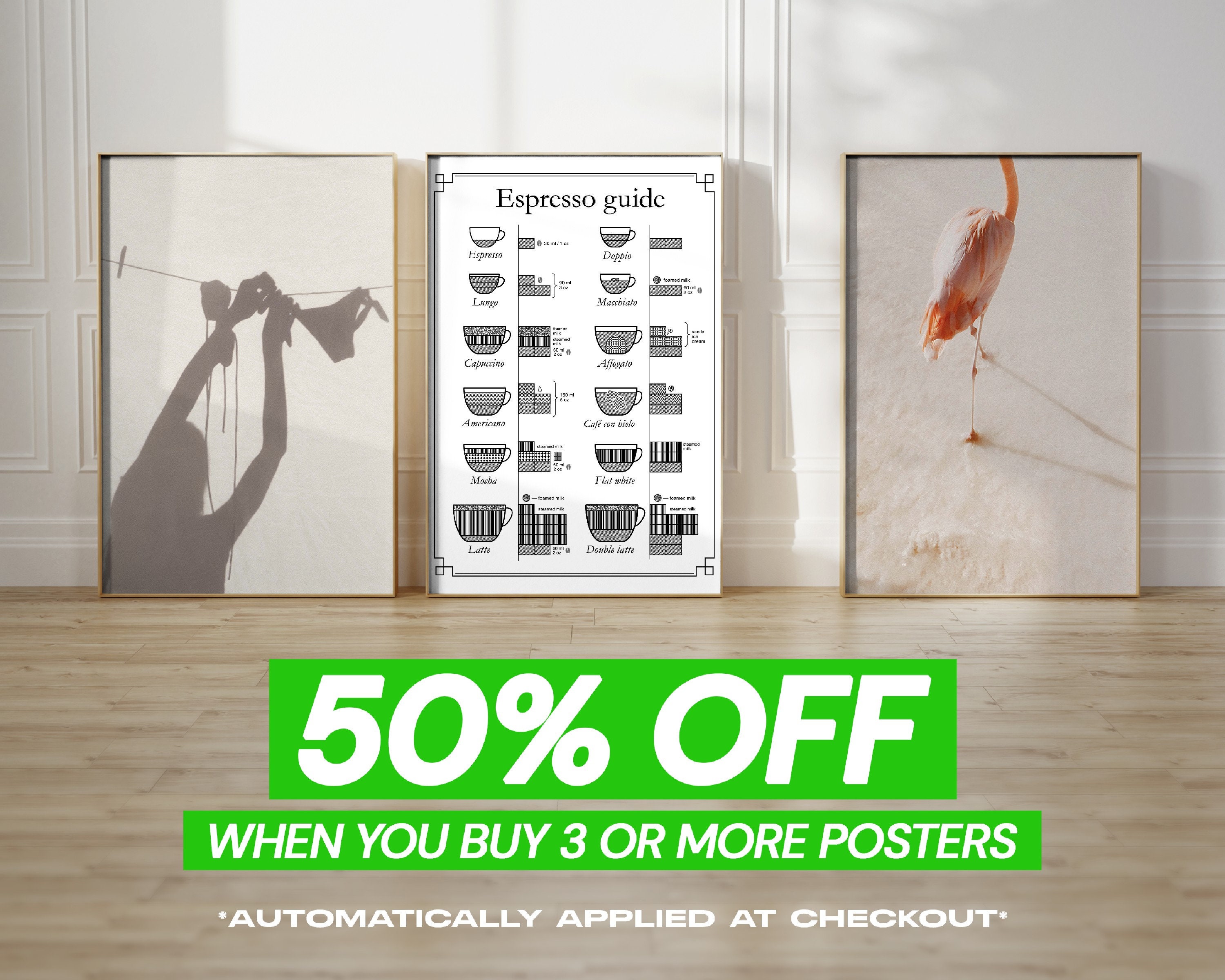 Espresso Instructions Guide Large Poster Big Print 24x36 Black Etsy