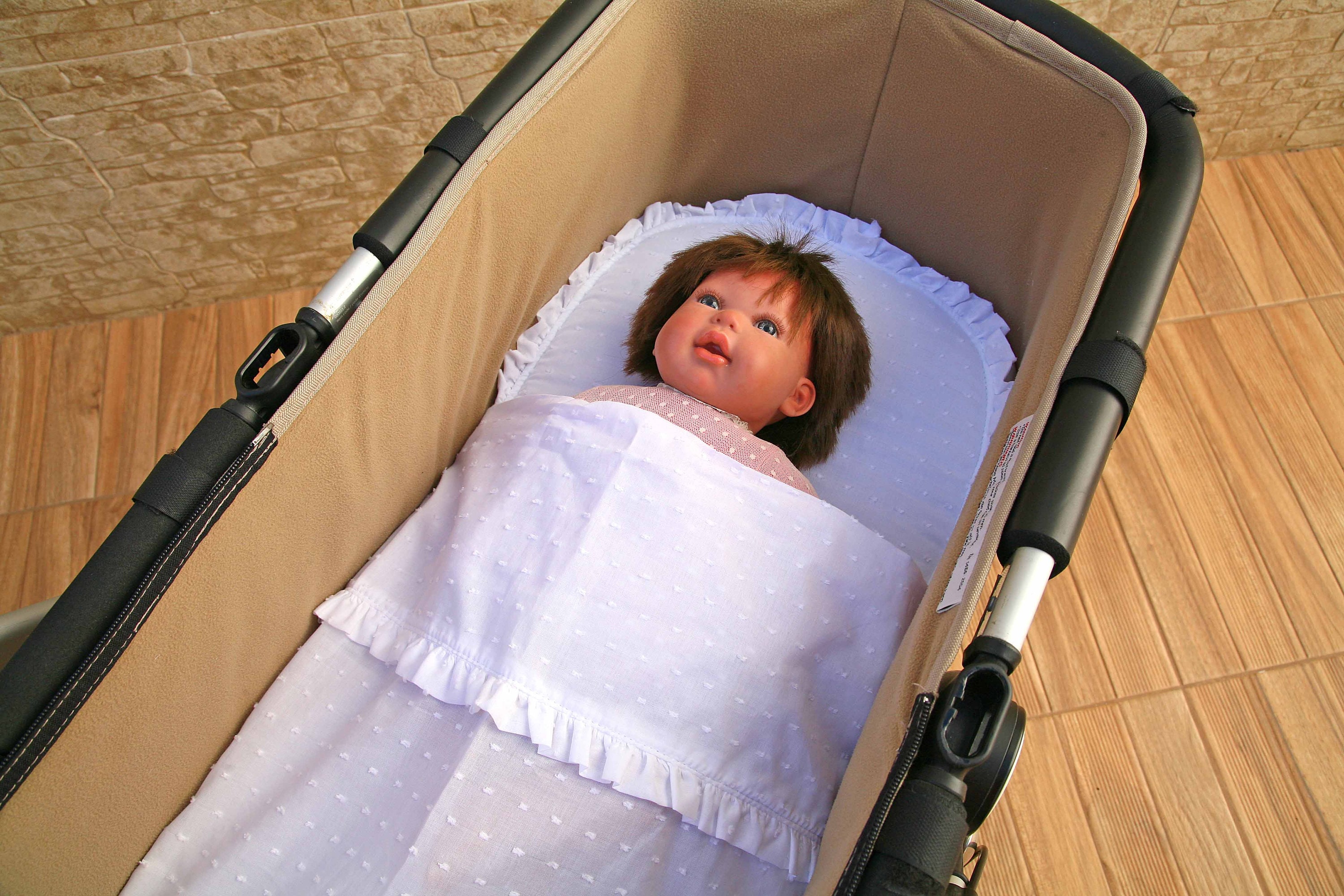 Sabana Bajera Capazo Colchón Y Sábana Para Carrito De Bebé MODIN