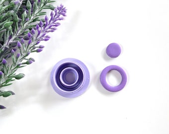 Runde Polymer Clay Ausstechformen: Grundformen, DIY Werkzeug