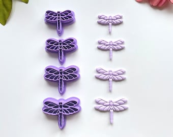 Dragonfly Polymer Clay Cutter: 3D Printed Insect Cutter