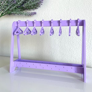 Mini appendiabiti per orecchini, grazioso porta orecchini, supporto funky, regali alternativi, regalo unico per lei, Natale