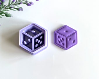 Dice Cutter for Polymer Clay: Game Earring Tool