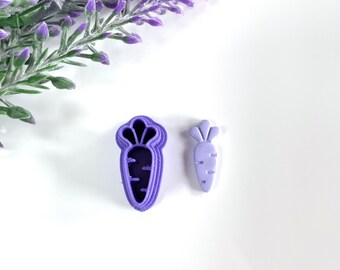 Carrot Cutter: Polymer Clay & Cookie Cutter, Easter Baking