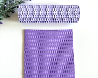 Polymer Clay Texture Roller: Seamless Jewelry Making Tool (80mm)