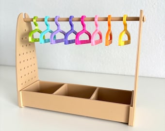Soporte para pendientes impreso en 3D: un expositor de pendientes en miniatura muy original