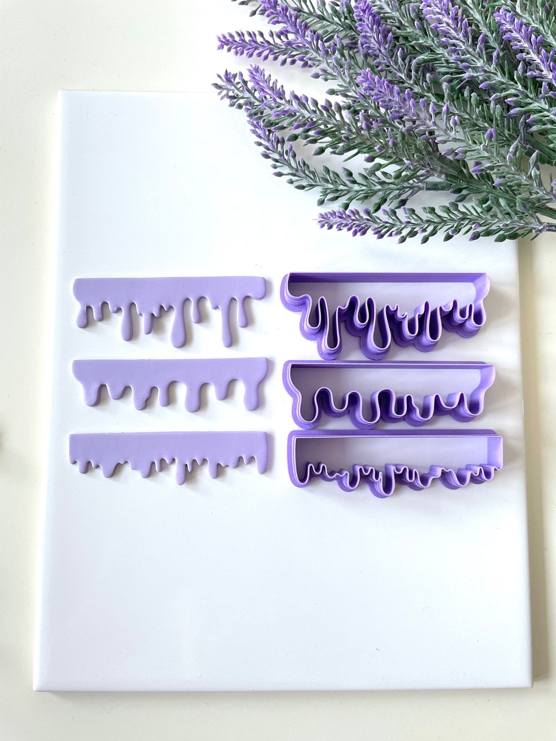 Dripping Clay Cutter: Blood Dripping Texture - Etsy