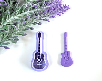 Taglierina per argilla polimerica per chitarra acustica: strumento fai da te per orecchini