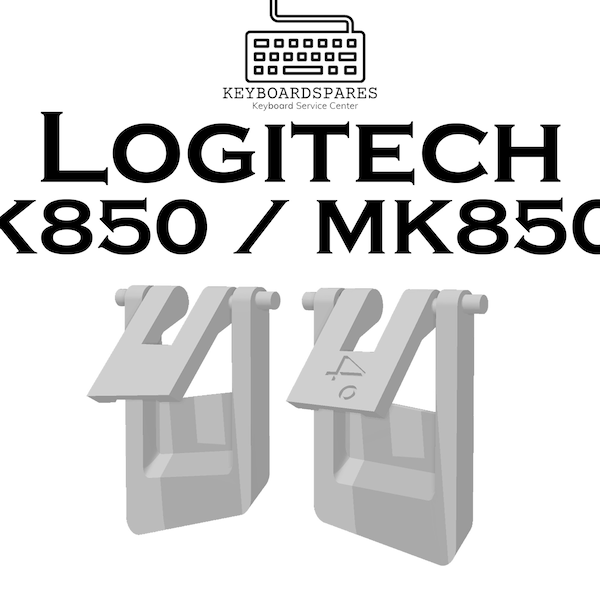 Logitech K850 / MK850 Keyboard Spare Ersatz Bein / Fuß / Ständer / Feet / Tilt