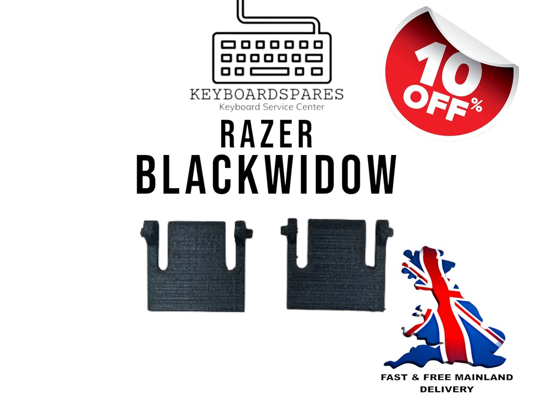 Razer Blackwidow Keyboard Spare Replacement Leg / Foot / Stand / Feet