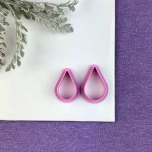 Teardrop Clay Cutter | Polymer Clay Cutter | Clay tool