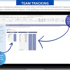 Project Plan Template | Project Management Template, Project Schedule Template, stakeholder management