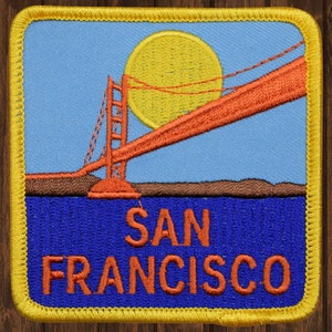 San Francisco Embroidered Patch — Iron On