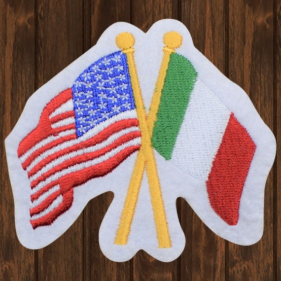 Italian National Flag Iron On Patch Embroidered Badge Available - Foto 8