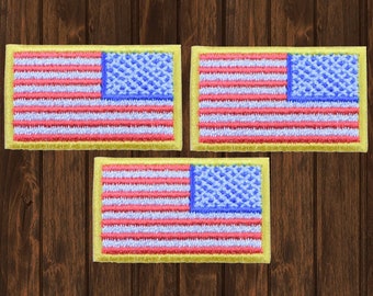 Eagle Force Patch Ricamo Aquila Americana In Volo - Confezione Da 3, Da Applicare A Ferro Patch Ricamate Aquila - Foto 8