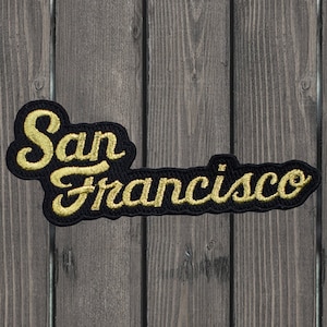 Naszywka haftowana San Francisco — do prasowania