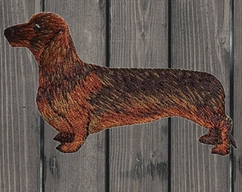 Wudaizhi 4-delige opstrijkbare hotdogpatch | Grappige honden