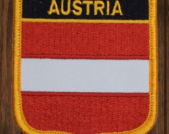 Austria Embroidered Patch — Iron On
