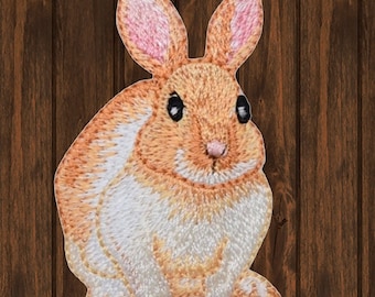 Parche Con Apliques De Conejito, Cola De Algodón Para Bebé