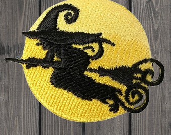 Applique Patches Ghost Patch Iron Sew On Halloween Spooky Embroidery Applique Embroidered Badge E Iron On Patches For Hats - Foto 13