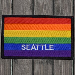 Seattle Pride Embroidered Patch — Iron On