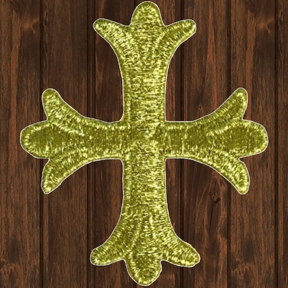 Toppa Termoadesiva Pesce Simbolo Cristiano - Ricamata, 7,2 X 4,1 Cm, Per Vestiti E Accessori - Istruzioni Incluse - 3