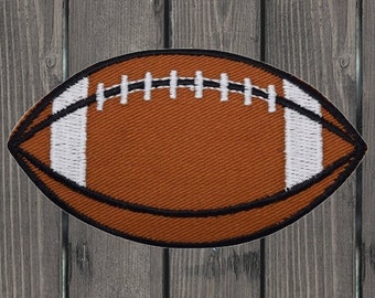 Fußball gestickter Aufnäher, Aufbügler, Sport Applikation Abzeichen für Fans und Spieler, Spieltag Aufnäher für Jacke Tasche Hut, 3,5 "Sammlergeschenk