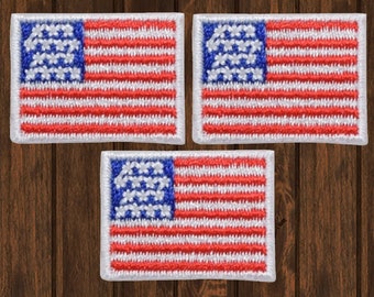 Eagle Force Patch Ricamo Aquila Americana In Volo - Confezione Da 3, Da Applicare A Ferro Patch Ricamate Aquila - Foto 4