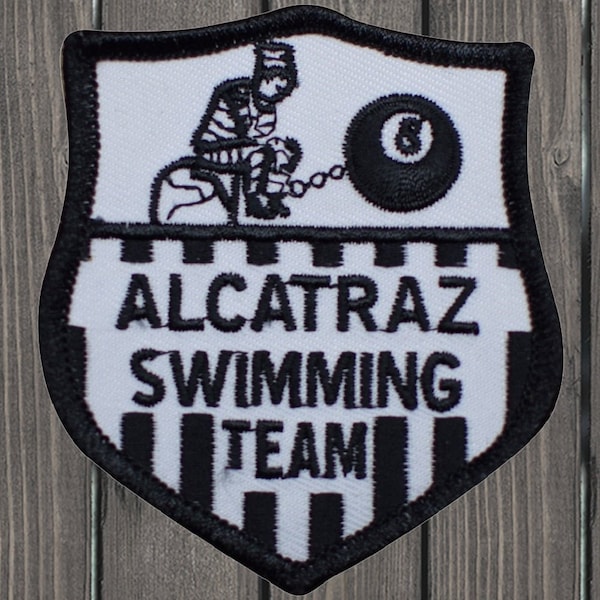 Alcatraz Embroidered Patch — Iron On