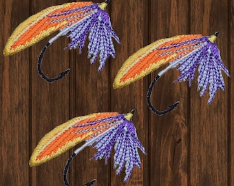 ANGLER Eat Sleep Fishing Carphun Ting Pesca Con La Mosca Patch Ricamato Distintivo - Foto 3