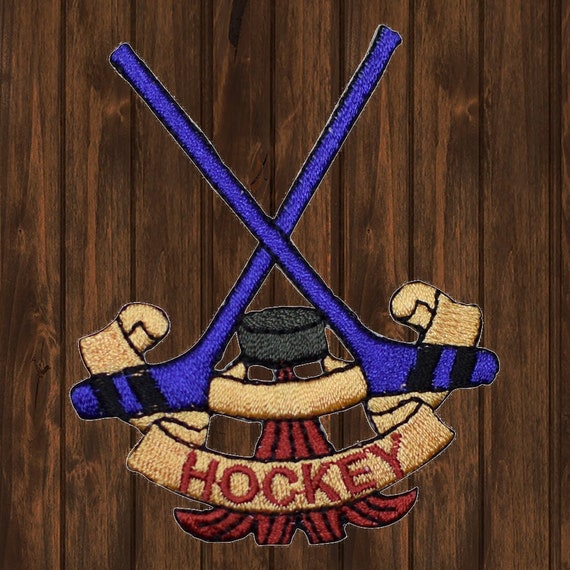 Hockey Embroidered Patch 3