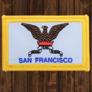 San Francisco Embroidered Patch — Iron On