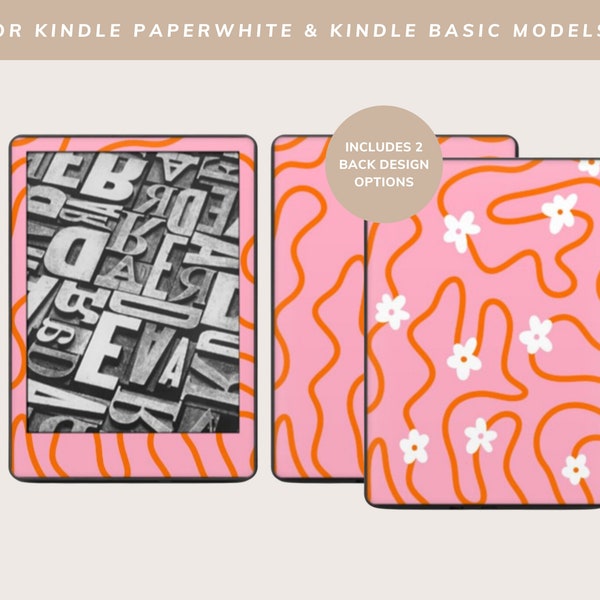 DIGITAL DOWNLOAD | To Print at DecalGirl.com, not at home | NOT a .svg Cut File | Squiggly Line Pink & Orange