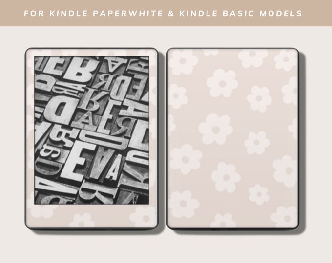 DIGITAL DOWNLOAD Kindle Decal for Kindle Ereader Decal Etsy
