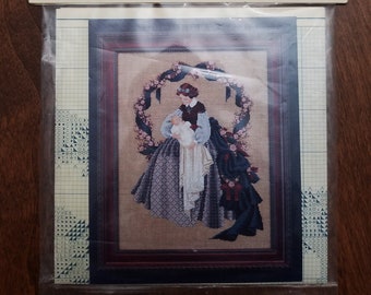 Lavender & Lace Sweet Dreams by Marilyn Leavitt-Imblum Cross Stitch Pattern