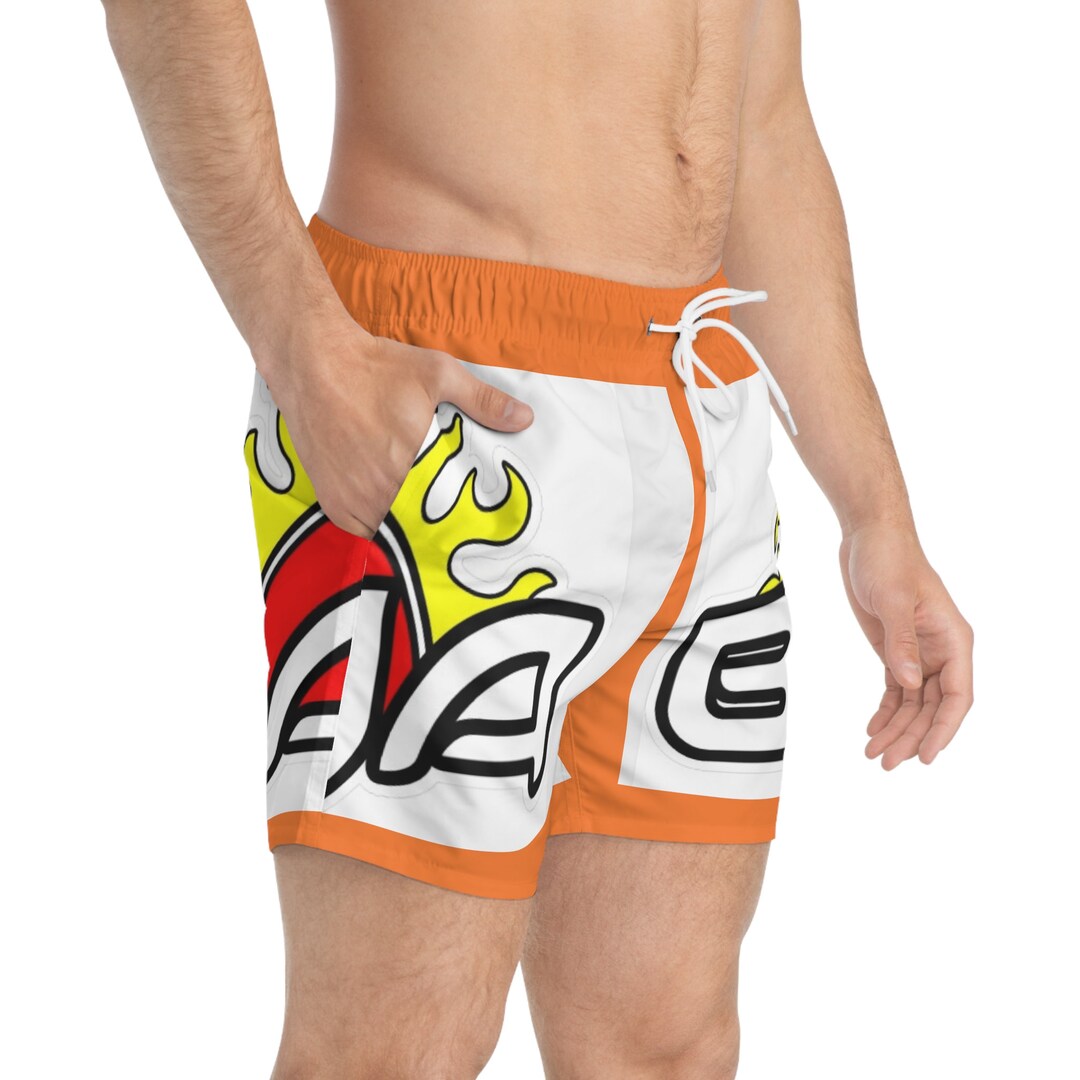 Swim Trunks Baja Boat Logo , Fire Baja Boat Logo Etsy