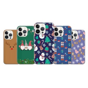 Christmas Phone Case Gift Winter Xmas Cover Fit For iPhone 17 16 15 14 Pro Max Xr 10 8 Plus, Samsung S25 S24 S23 FE A16 Note 20 Pixel 8A 10