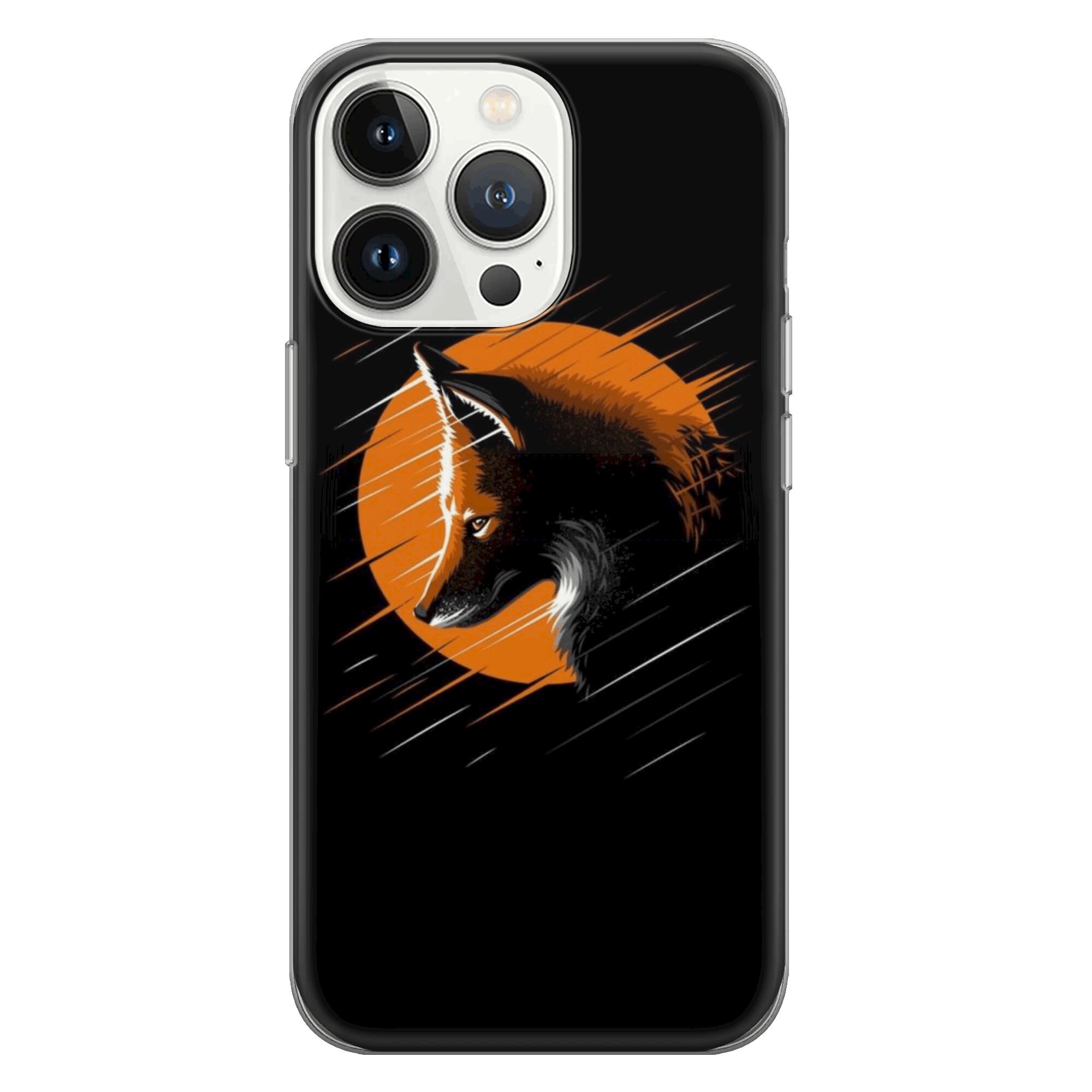 Cute Fox Phone Case Foxy Cover Fit for iPhone 17 16 15 14 Pro Max