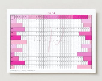 2024 365 Day Yearly Smarties Planner PRINTABLE - Etsy
