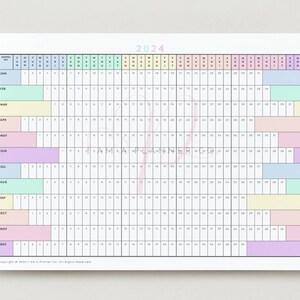 2024 365 Day Yearly Smarties Planner PRINTABLE