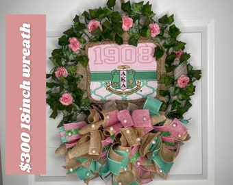 1908 AKA wreath